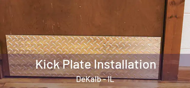 Kick Plate Installation DeKalb - IL